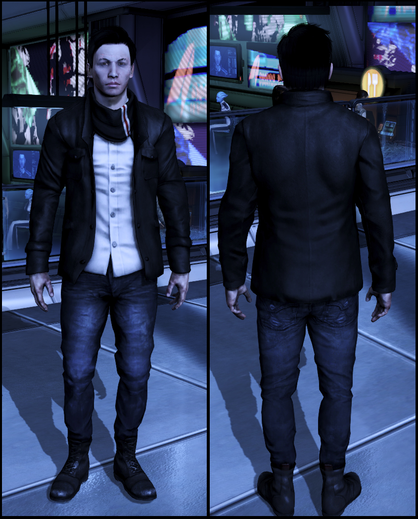 mass effect 3 casual outfits